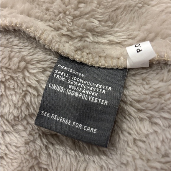 New Balance Cream Fleece Jacket - Picture 8 of 8